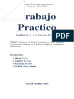 Trabajo Practico Enseñanza de Valores