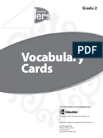 g2 Vocabulary Cards