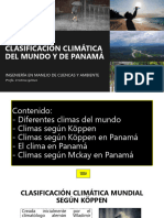 Módulo2 Clasificación Climática Panamá