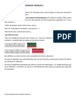 Des Problèmes Multiplicatifs C3 en Lien Avec Les Murs