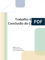 Trabalho de Conclusão de Curso II: CURSO: Farmácia Coordenadora Do Curso