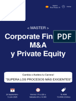 Master Corporate Finance Ma Private Equity