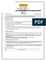 11th Reshuffling - Jee Main - Set C 02-08-24