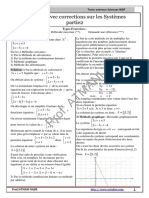 Exercices Avec Corrections Sur Systemes