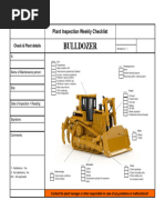 D4. Dozer WEEKLY Checklist BULL