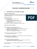 L2-GIM - Conduite de Projet - Support de Cours