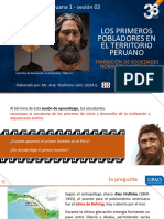 s3 - PPT - Los Primeros Pobladores en El Territorio Peruano