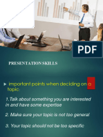 Presentation Skills