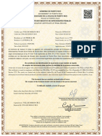 Certificado Antecedentes Penales Prgov