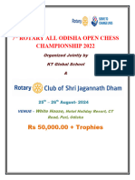 Rotary Open CHAMPIONSHIP 2024