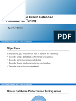 Introduction To Oracle Database Performance Tuning