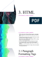 3.HTML List