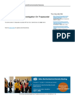 Flow Characteristics Investigation On Trapezoidal