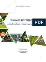 Pest Management Plan: Agriculture Sector Modernization Project