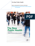 The New Public Health. 3rd Edition. ISBN 0124157661, 978-0124157668