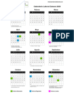 Calendario Laboral Zamora 2020