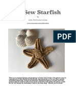 No Sew Starfish