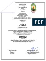 KD DIPLOMA / Certificate of Completion