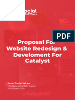 Website Redesign & SEO Proposal For Catalyst