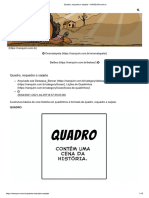 Quadro, Requadro e Sarjeta