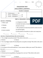 Sci 3 - Minitest Chapter 3