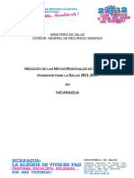 Medición de Las Metas Regionales de Recursos Humanos para La Salud