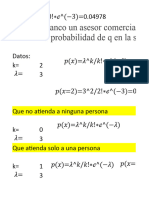 Distribucion Probabilidades