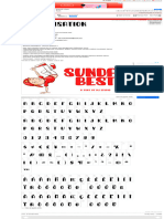 Sunday Best Font