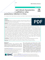 Microbiological and Clinical Characteristics of Streptococcus Gallolyticus Subsp. Pasteurianus Infection in China