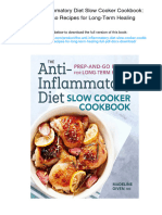 The Anti-Inflammatory Diet Slow Cooker Cookbook: Prep-and-Go Recipes For Long-Term Healing. ISBN 1641522518, 978-1641522519