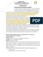 Buenas Prácticas en La Elaboración y Manipulación de Alimentos 23-OP