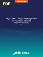 Pega Client Lifecycle Management For Financial Services Clmfs Implementation Guide 83 - 1