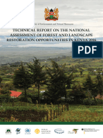 Kenya - Technical Report - Assessment of National Forest and Landscape Resto... - 0