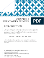 CHAPTER 8 The Complex Numbers