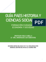 Guía Paes V - Formación Ciudadana y Economía