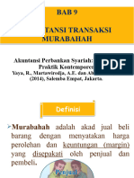 Akuntansi Transaksi Murabahah 