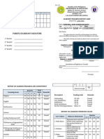 SF 9 - ES (Learner's Progress Report Card) REA