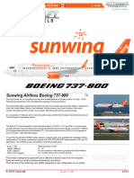 Boeing 737-800 Sunwing Airlines 1 100