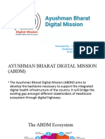 Ayushman Bharat Digital Mission (ABDM)