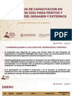 Programa de Capacitaci N en Valuaci N INDAABIN 2024