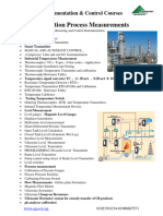 Instrumentation Control Courses