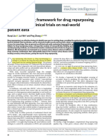 A Deep Learning Framework For Drug Repurposing Via Emulating Clinical Trials On Real-World Patient Data