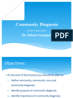 Community Diagnosis-1