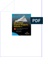 3D Printed Science Projects Volume 2 Joan Horvath Rich Cameron All Chapter Instant Download