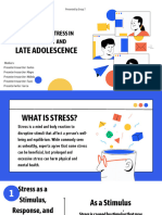 Coping With Stress in The Middle and Late Adolescence