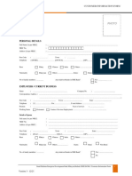 SME BANK Customer Information Form