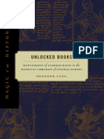 Unlocked BOoks Manuscript of Learned Magic in The Medieval Libraries of Central Europe Benedek Lang