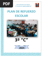 Plan de Refuerzo Escolar 2024 3 C