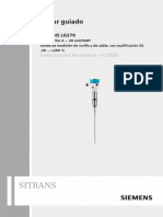 ES SITRANS LG270 4 20 Ma HART Dos Hilos Sonda de Medicin de Varilla y de Cable SIL 20... 250C - Compressed