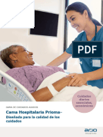 Arjo - Prioma Medical Bed Acute Care Range Brochure - Translated